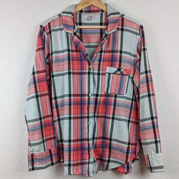 Victoria's Secret Other - 💚 Victoria's Secret Plaid Button Down M